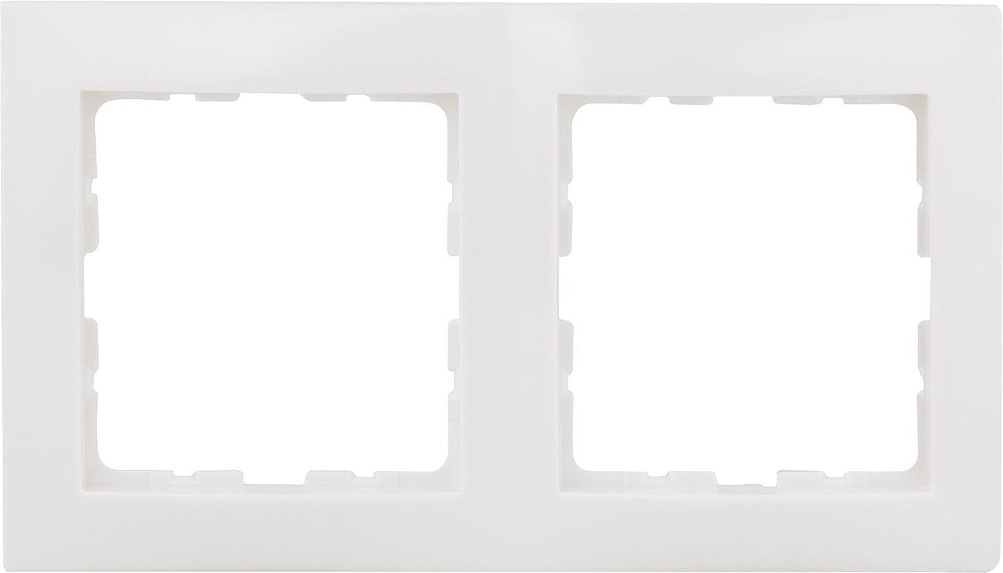 Berker frame 10118989, single S.1 polar white, glossy, 1 piece