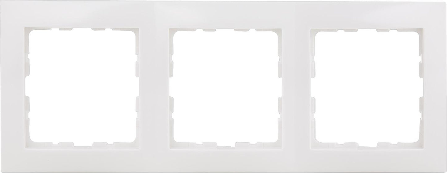Berker frame 10118989, single S.1 polar white, glossy, 1 piece