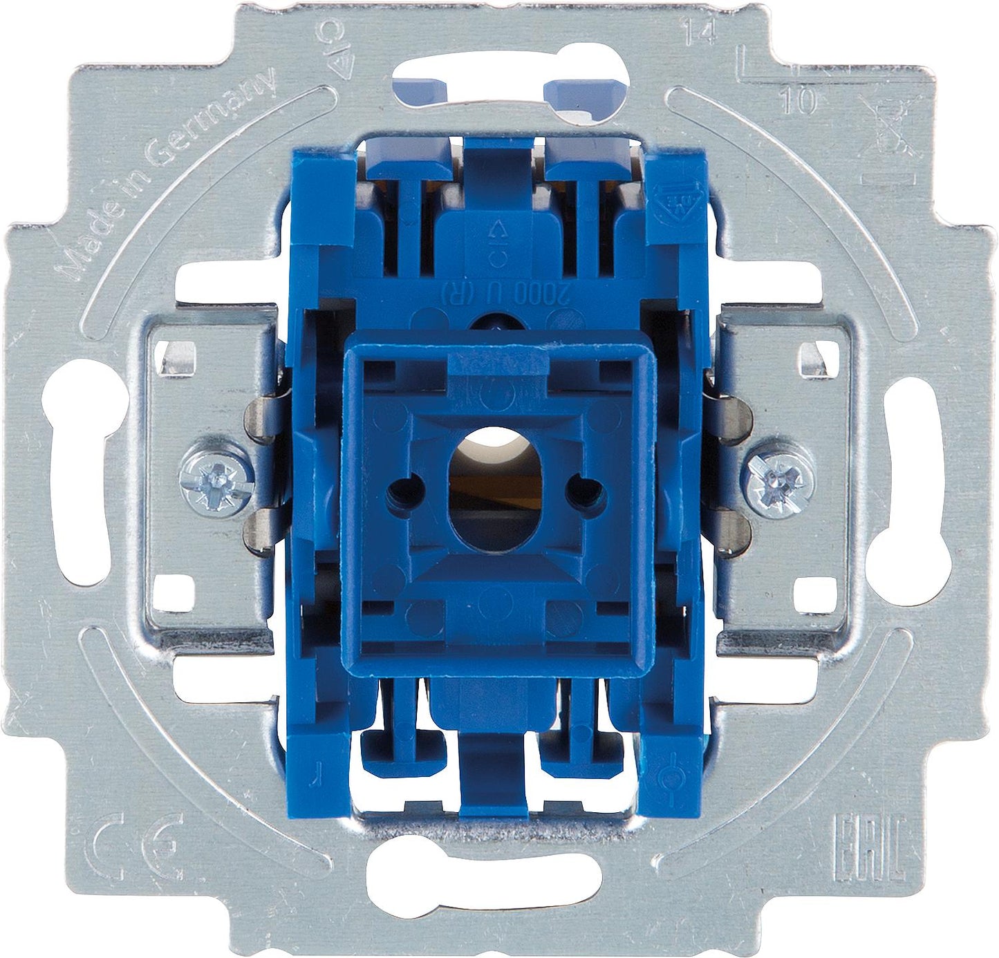 Flush-mounted push button, changeover switch Busch-Jaeger 2020 US-206, 1 piece