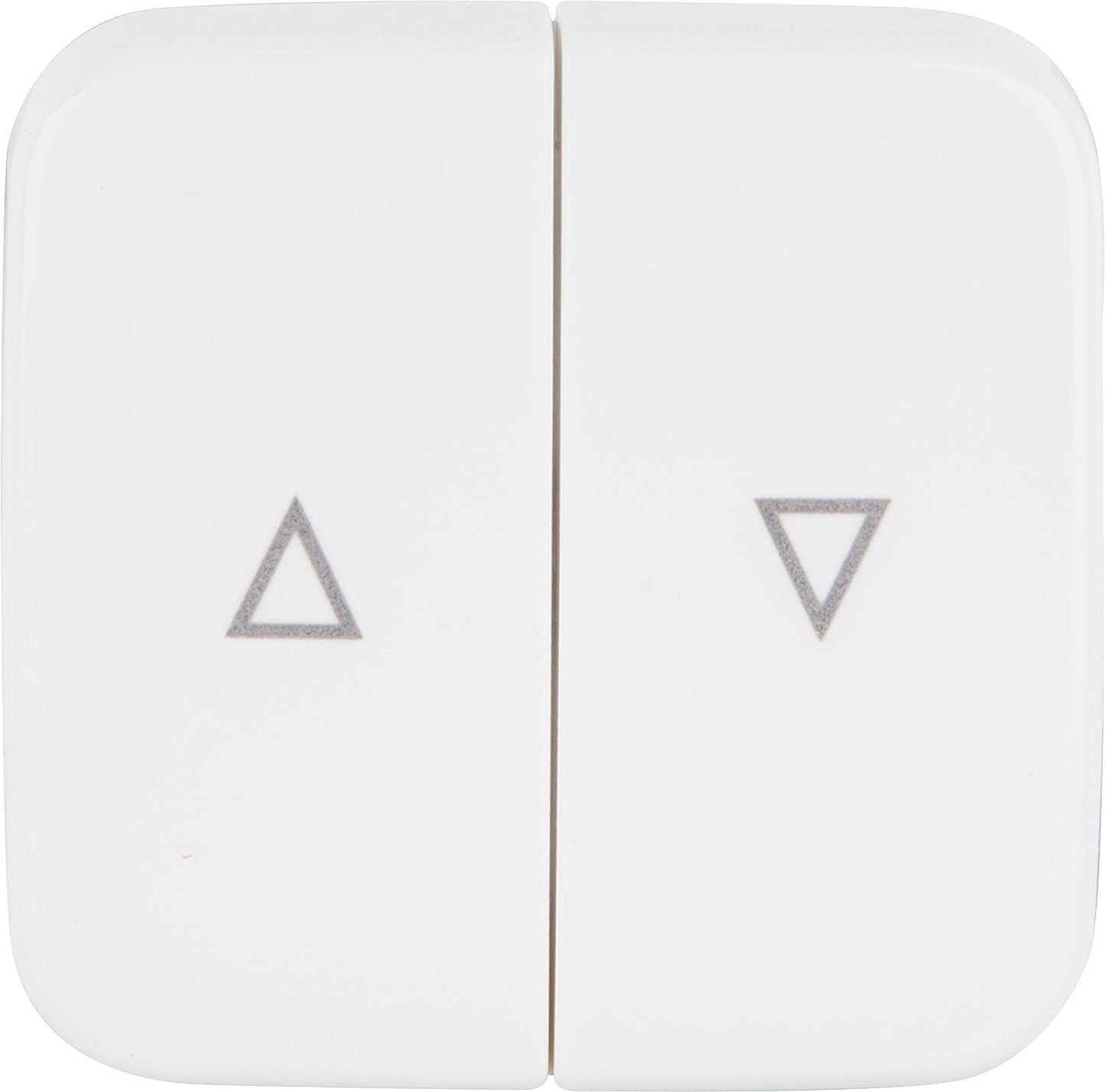 Busch-Jaeger 2-way rocker switch, up/down 2504-214 alpine white, 1 piece