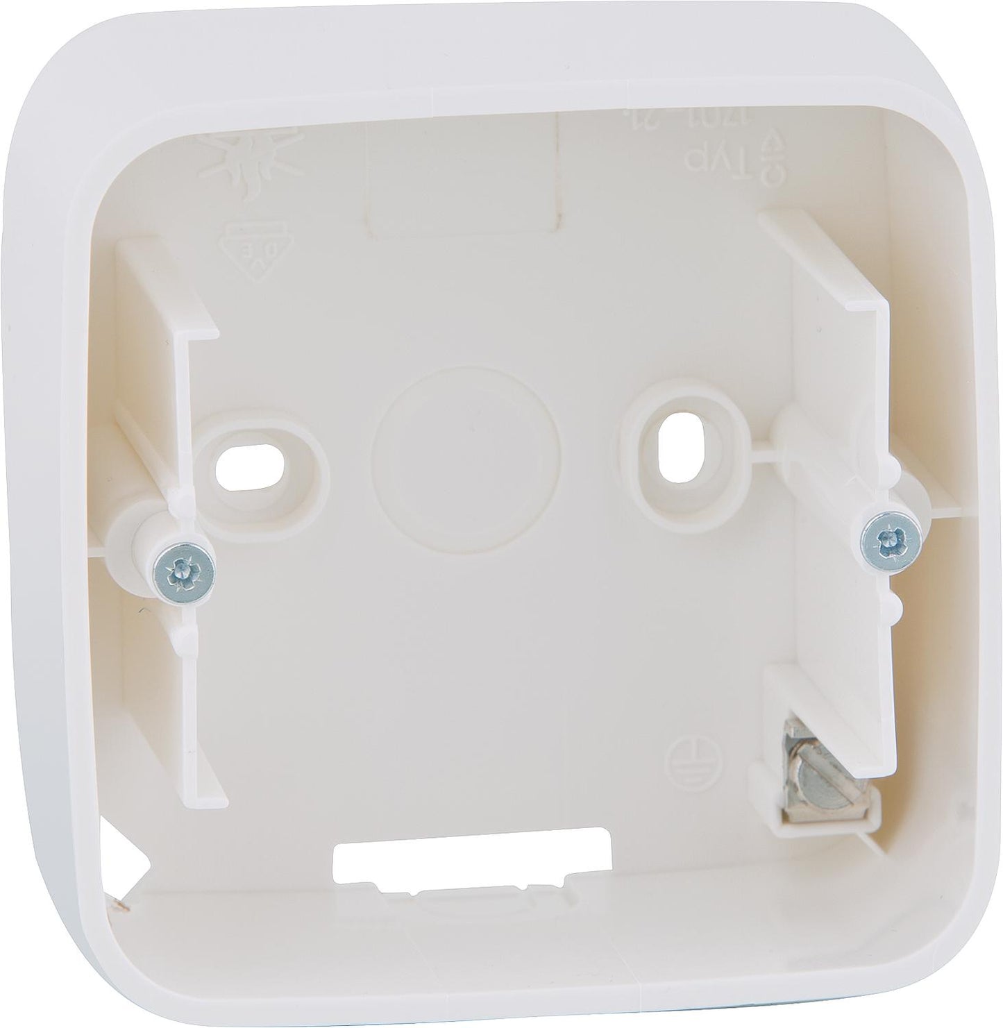 Surface-mounted housing Busch-Jaeger SI 1701-214, single, alpine white, 1 piece