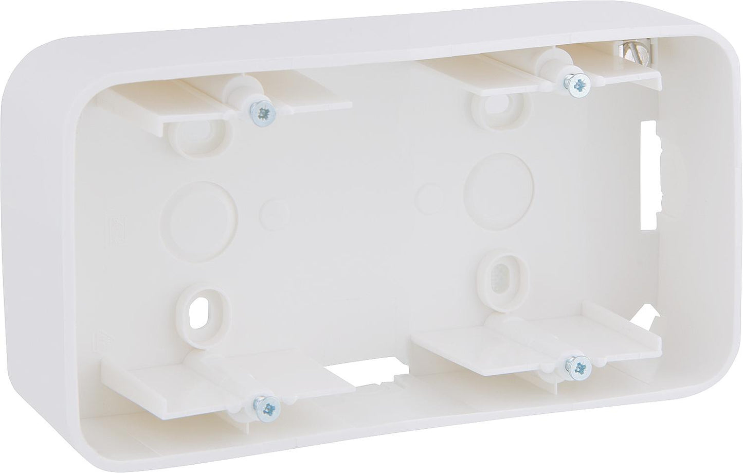 Surface-mounted housing Busch-Jaeger SI 1701-214, single, alpine white, 1 piece