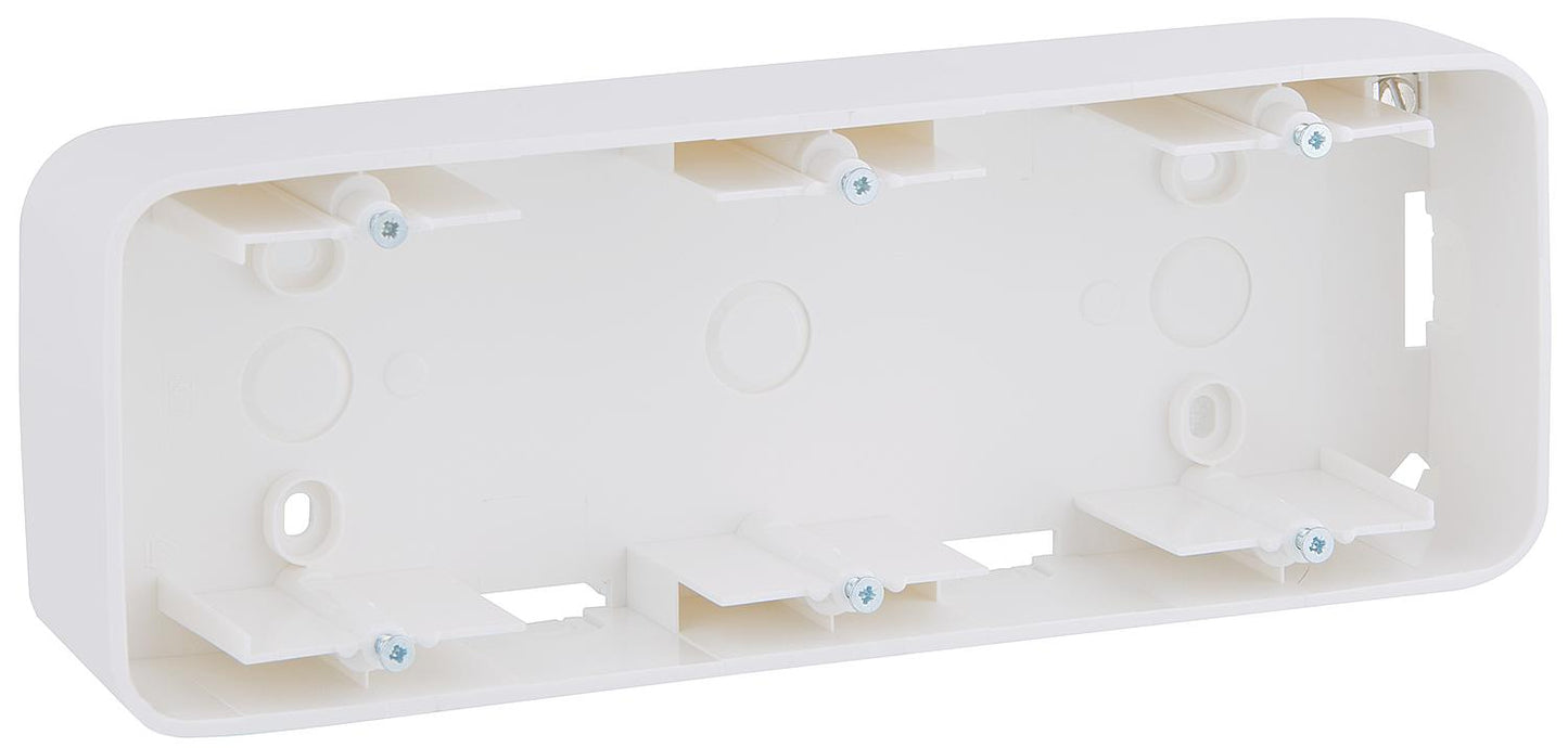 Surface-mounted housing Busch-Jaeger SI 1701-214, single, alpine white, 1 piece