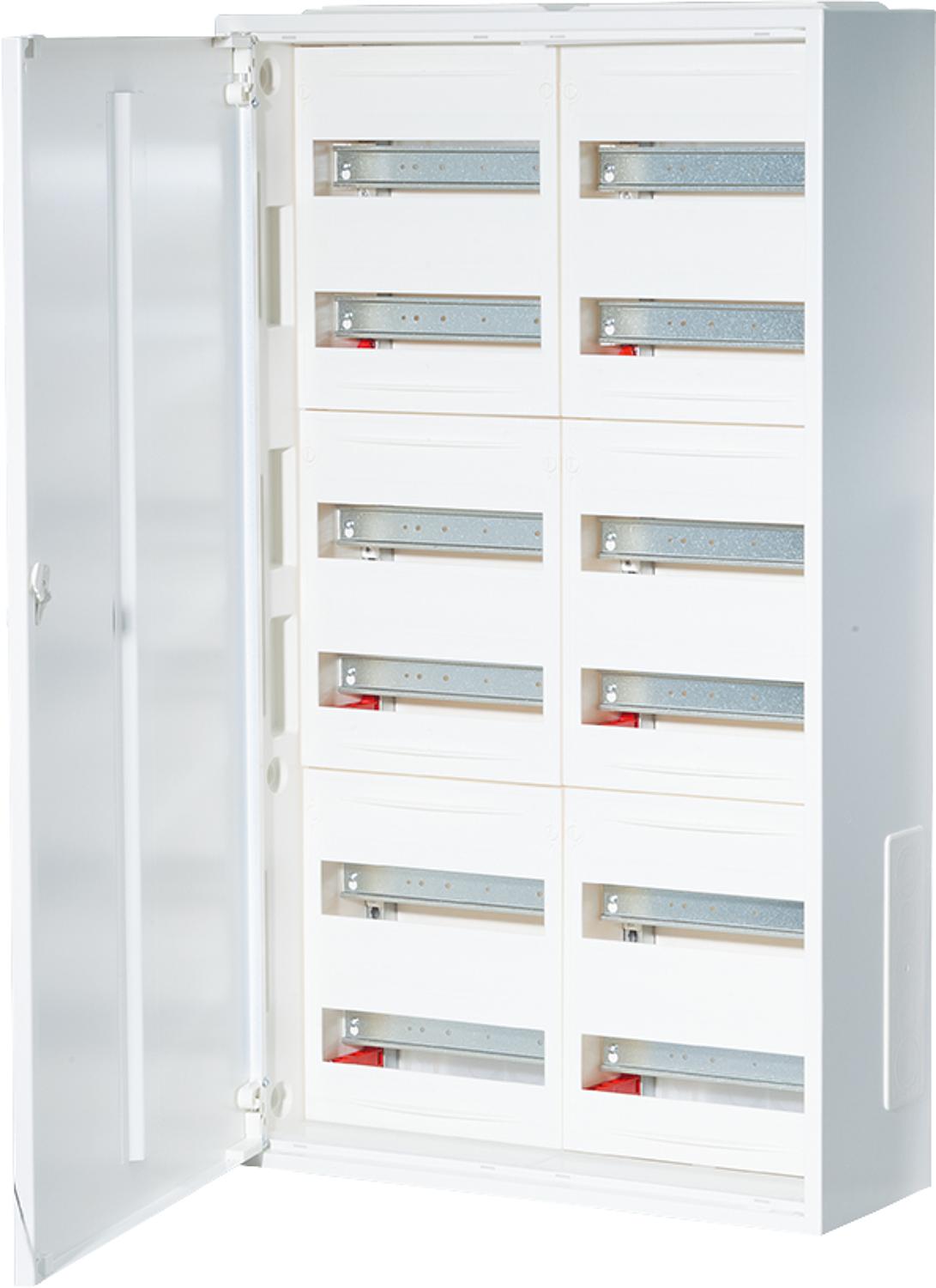 Verteilerschrank F-Tronic,VS1-6, 1-feldrig, 6-reihig, 72 Module