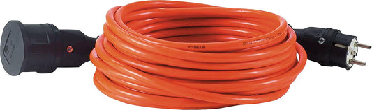 Verlängerungsleitung IP44 Länge = 15m, Farbe Orange