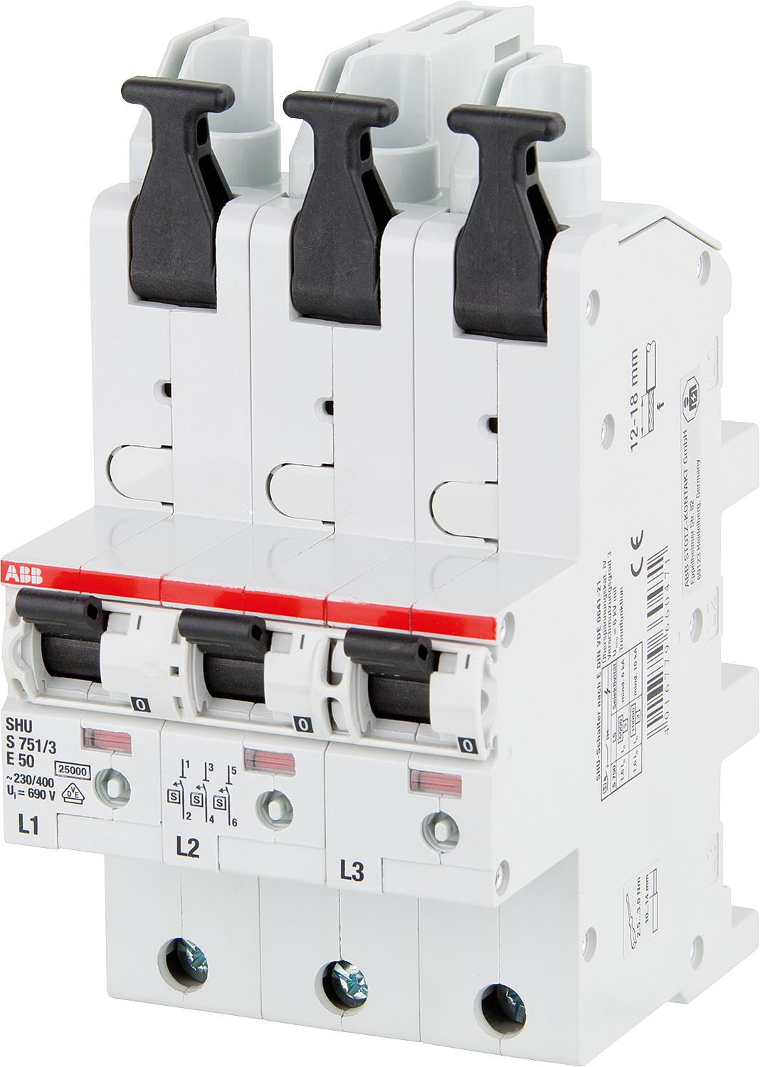SLS-Schalter 35A, 3-polig