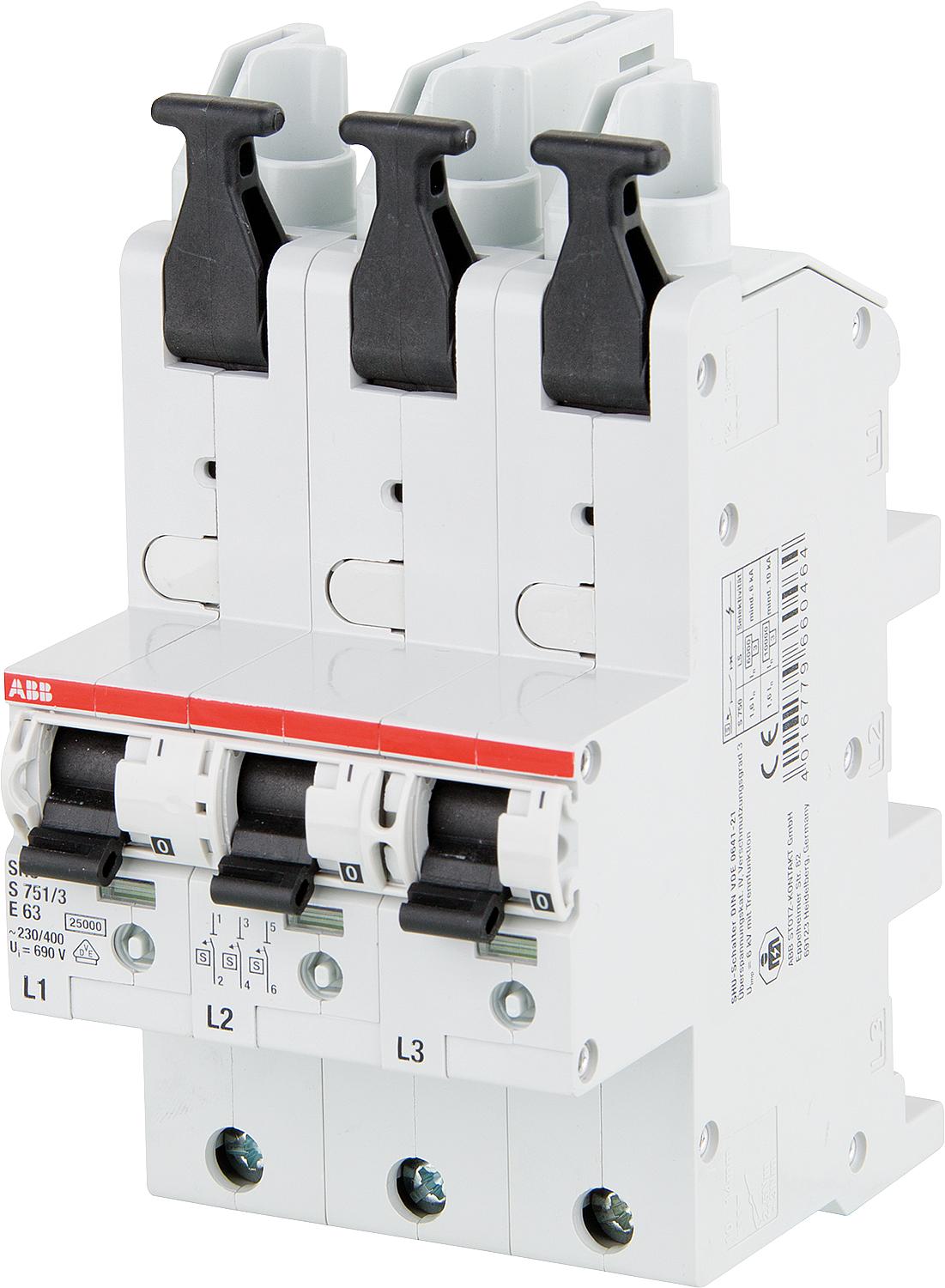 SLS-Schalter 35A, 3-polig