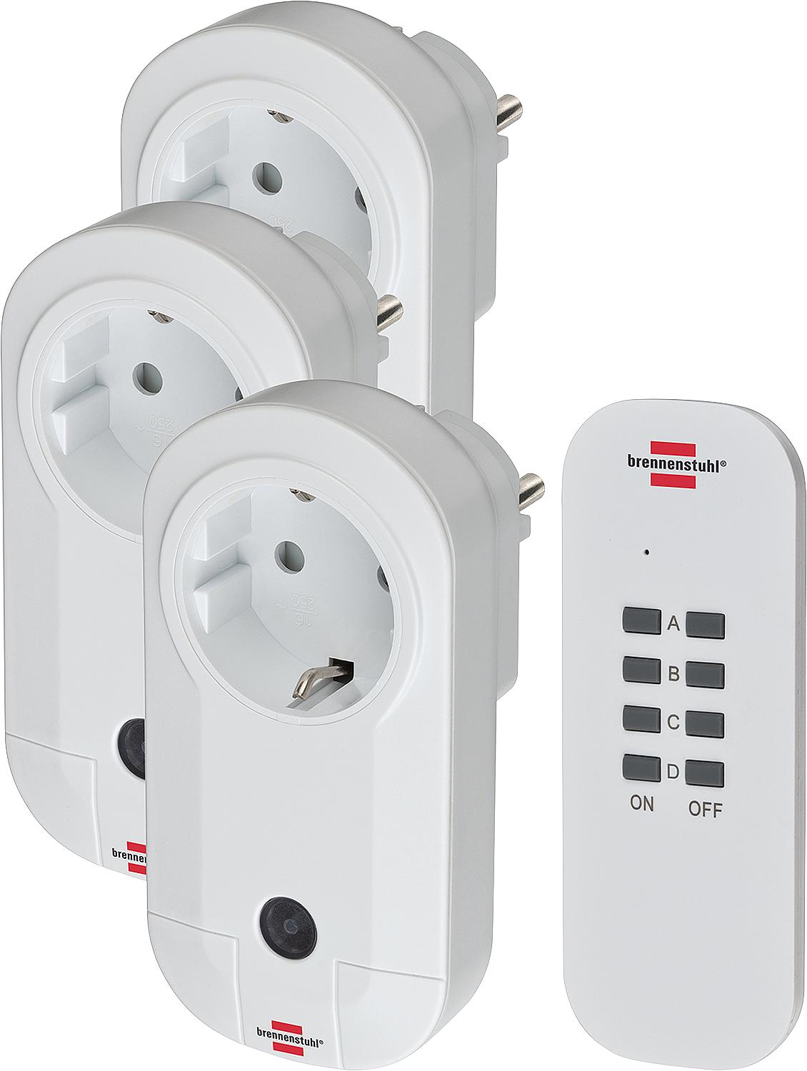 Comfort-Line radio switch set of 3