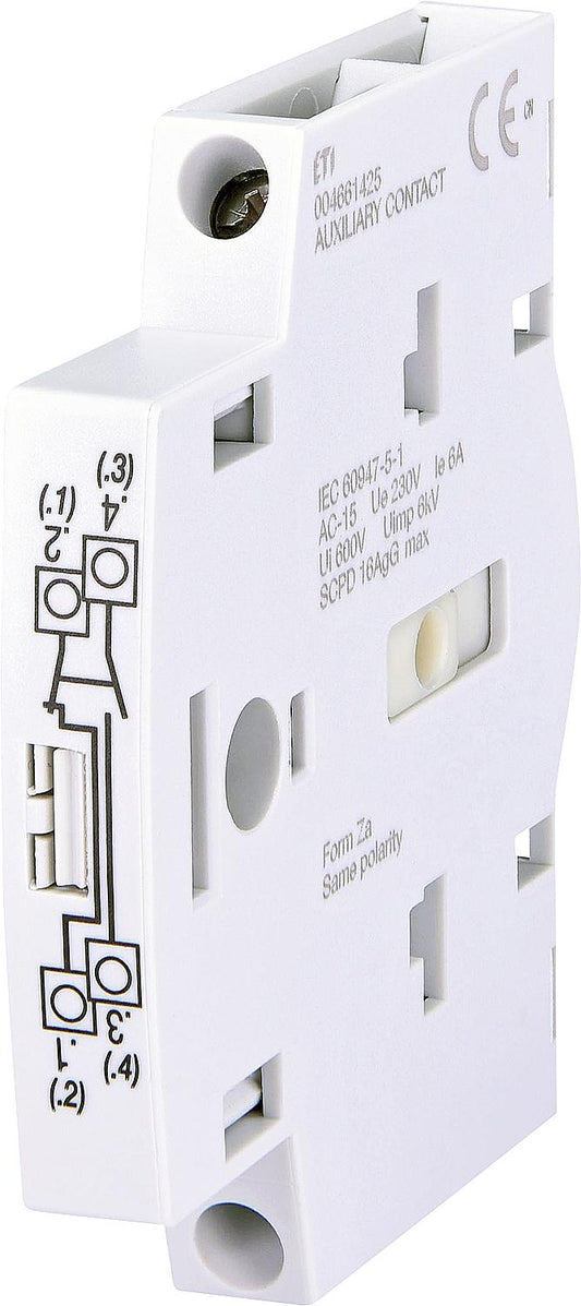 Auxiliary contact plug ETI CLBS-PS11, 1 normally open + 1 normally closed
