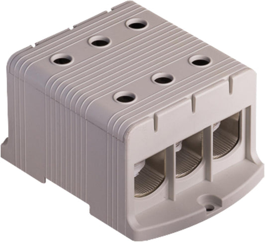 Universalklemme Pollmann UK 50/3 A, 3-fach, grau