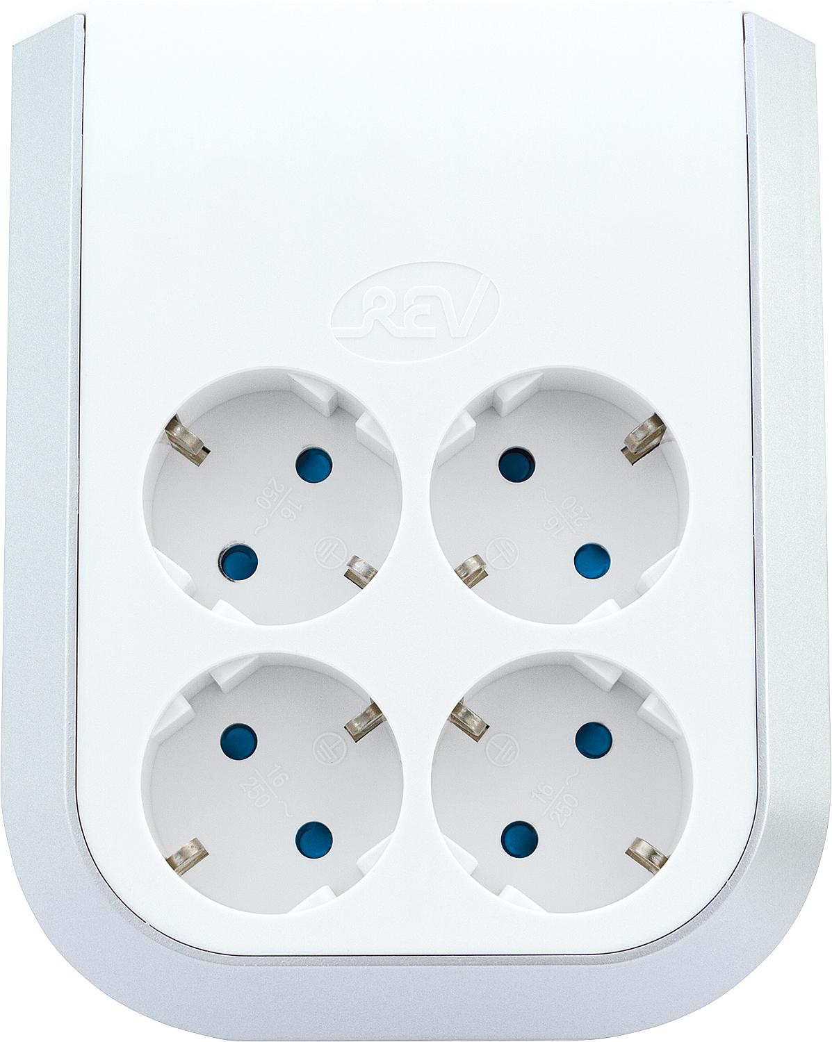 Multiprise à 4 prises MultiPower, 230 V/50 Hz, 16 A