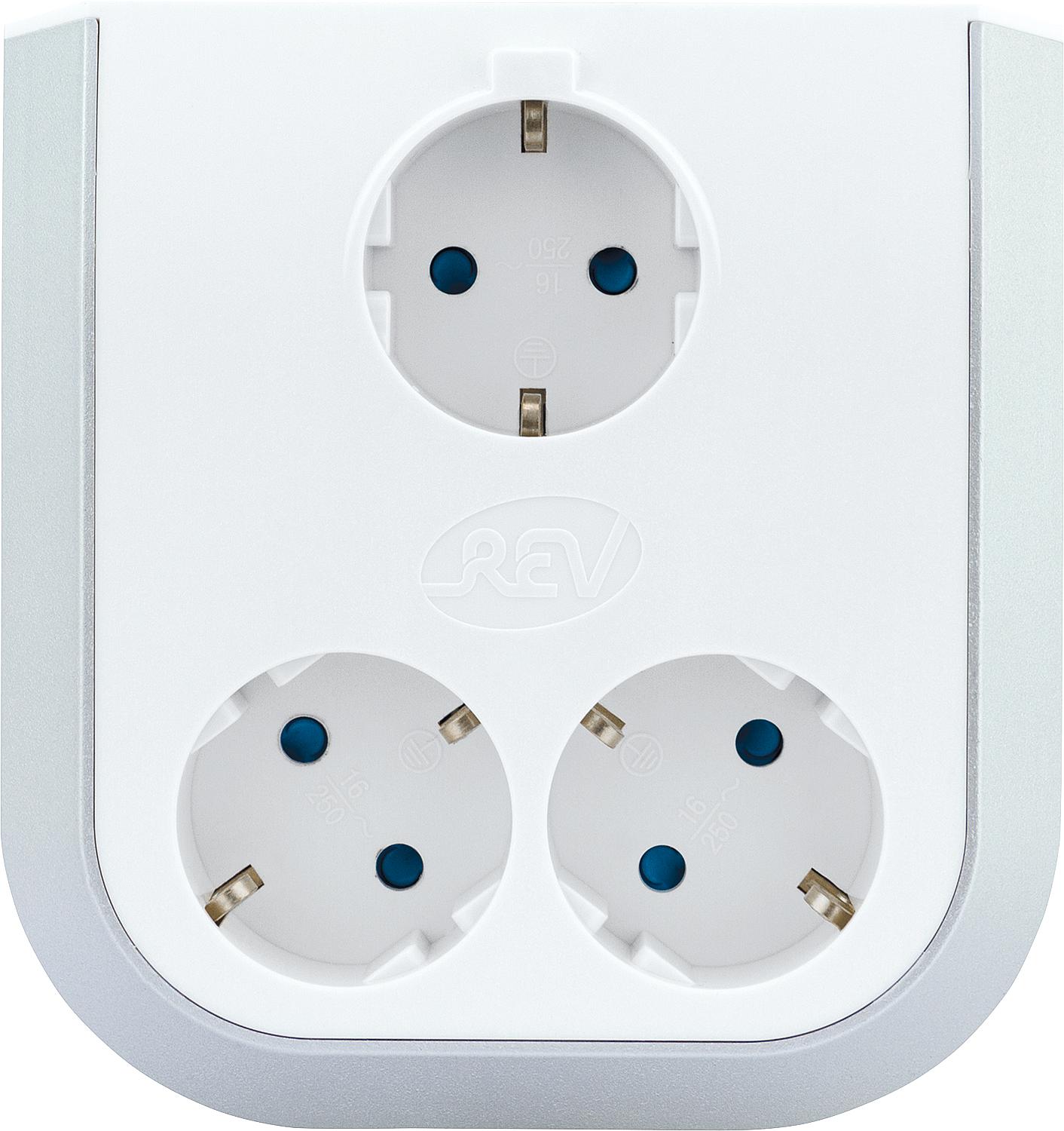 Multiprise à 4 prises MultiPower, 230 V/50 Hz, 16 A