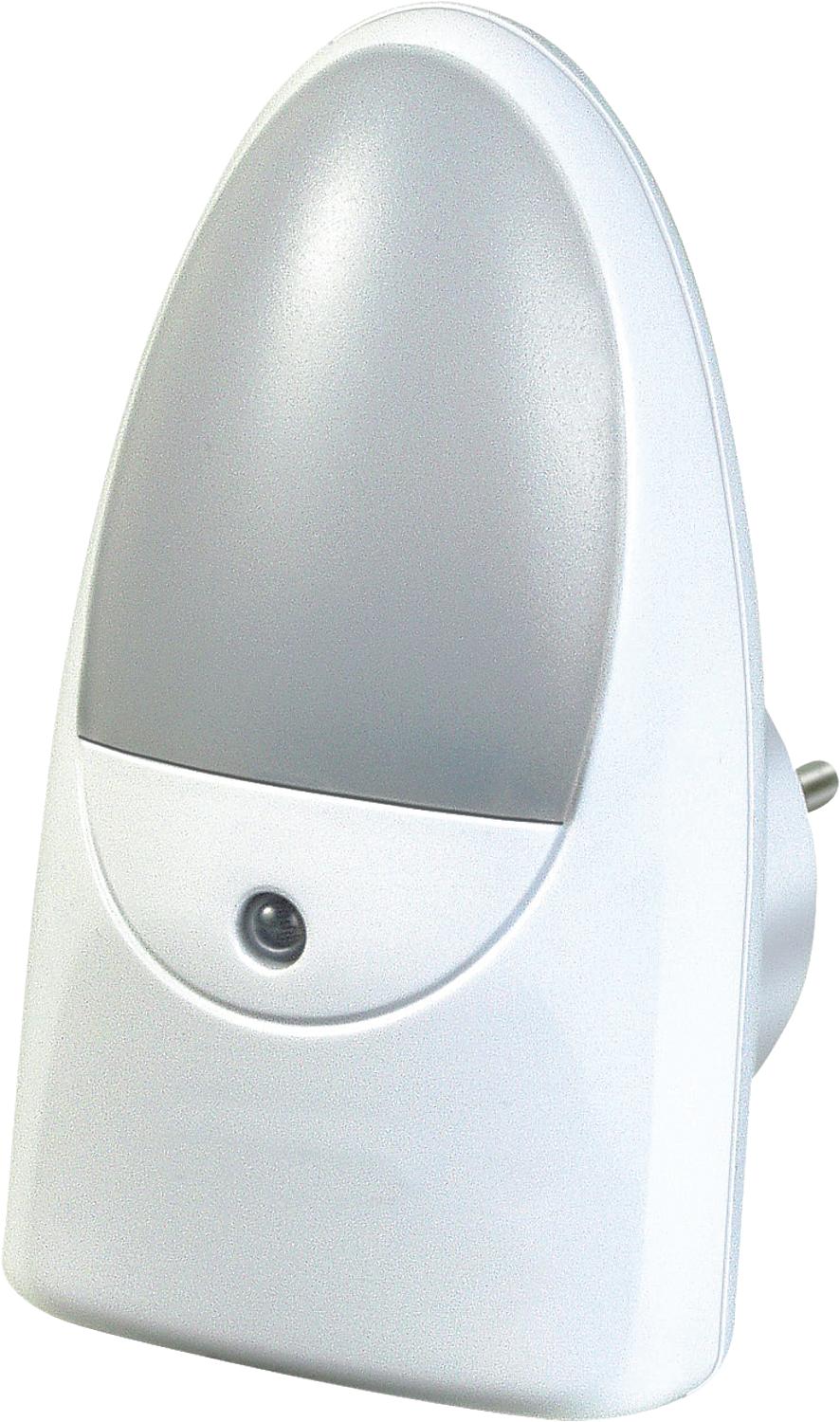 LED orientation light with twilight switch, white