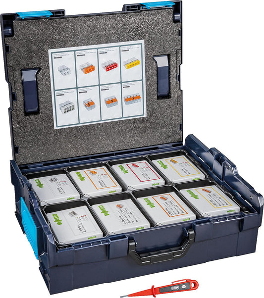 WS L-Boxx 136 Wago terminal block assortment, 625 pieces