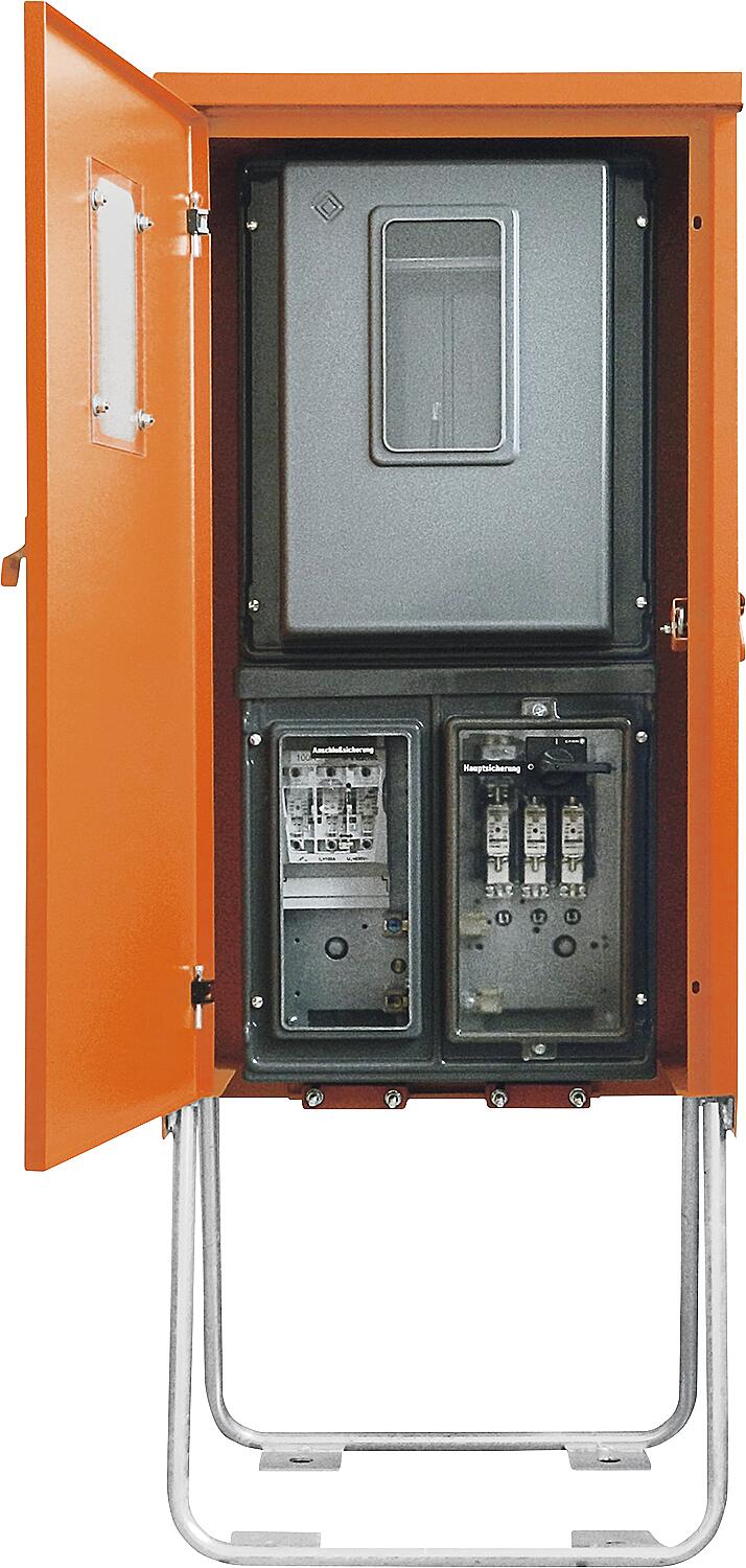 Connection cabinet A 80 55 kVA, 1 meter position load break switch