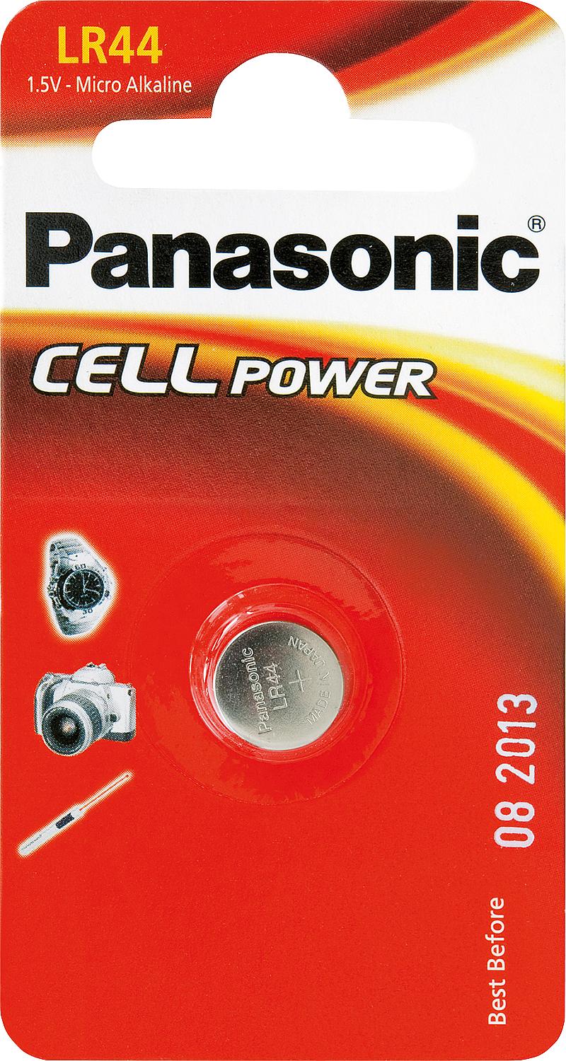 Button cell alkaline manganese LR-44EP