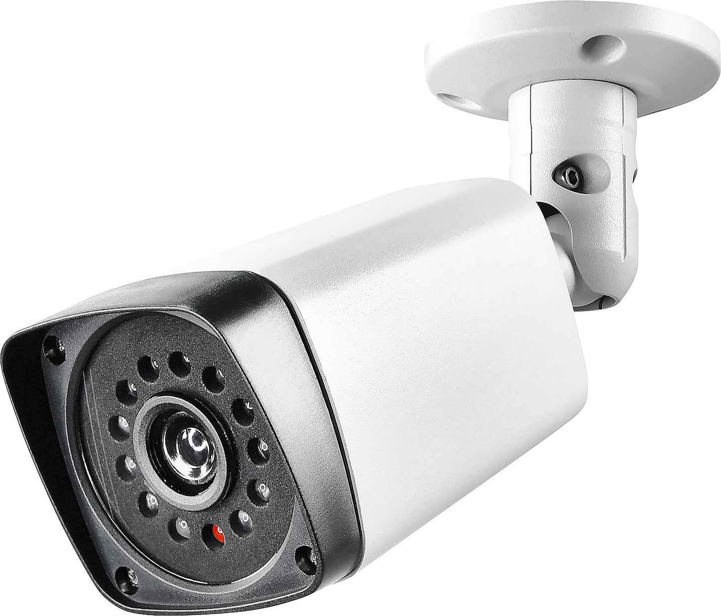 Dummy camera KA20 for indoor and outdoor use with flashing light and warning sticker