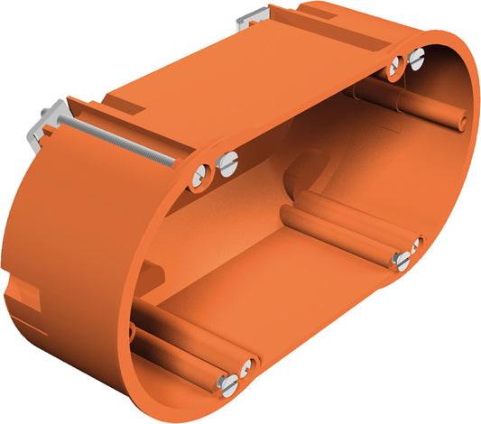 Cavity wall box, double device box type HG 60/2, Ø 2 x 55 mm