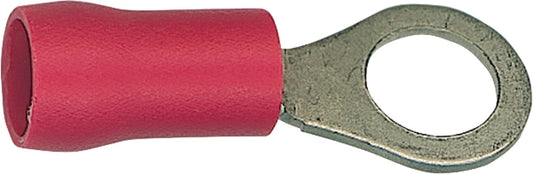 Insulated ring-shaped cable lug, up to 1.5 mm², 3.2 mm, red, pack size = 100 pieces