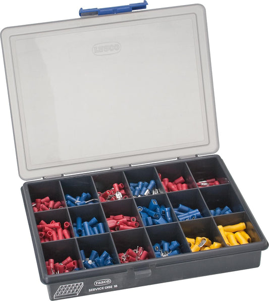 Cable lug assortment, 490 pieces
