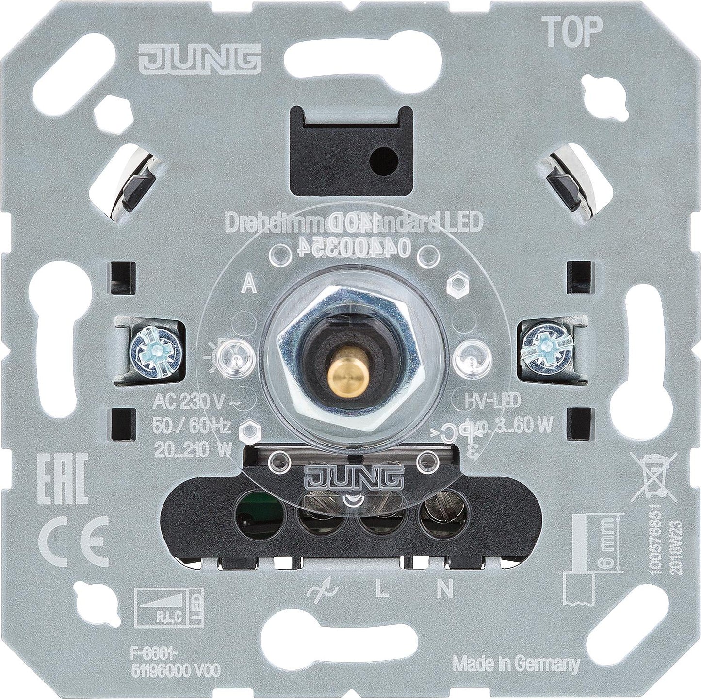 Rotary dimmer Jung, 3-21W LED UP 1730DD