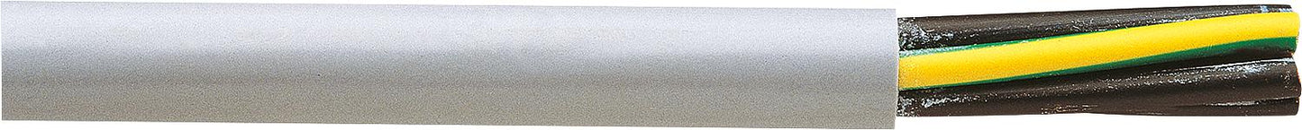 Câble de commande Y-JZ non blindé à conducteurs numérotés, 3 x 0,75 mm², gris, rouleau de 50 m