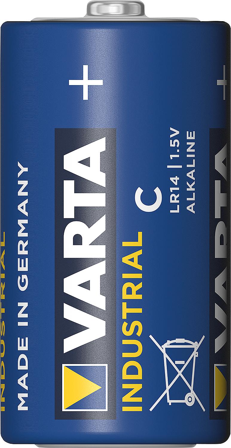 VARTA INDUSTRIAL Batteries Baby C LR14 ALKALINE Pack of 20