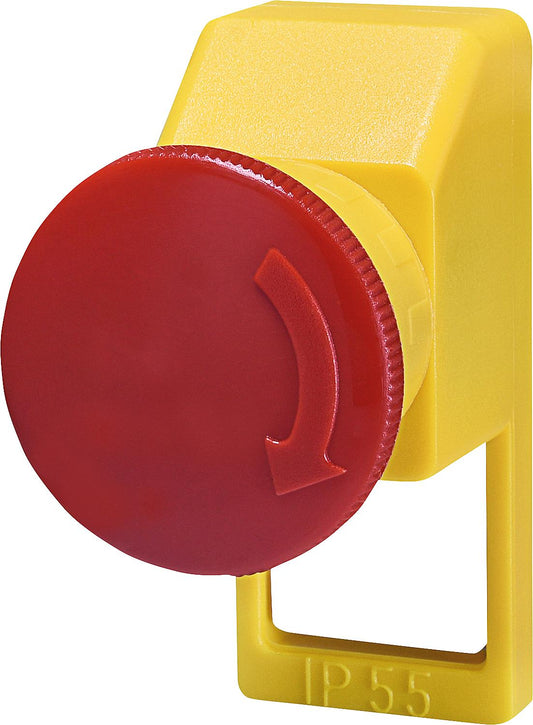 Not-Aus-Schlagtaste ETI rastend mit Drehentriegelung