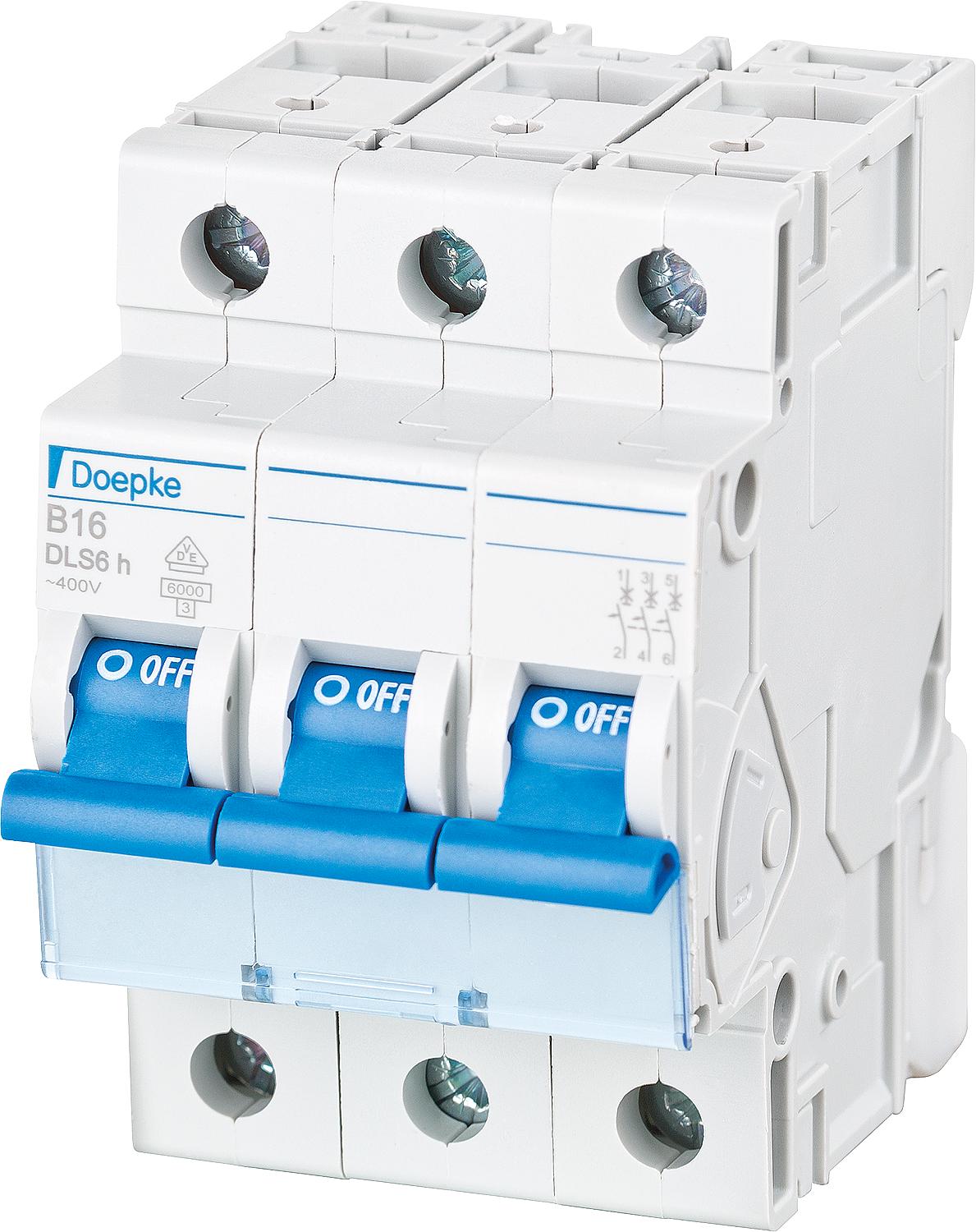 Doepke DLS 6H C25-3 6KA 3-pole miniature circuit breaker