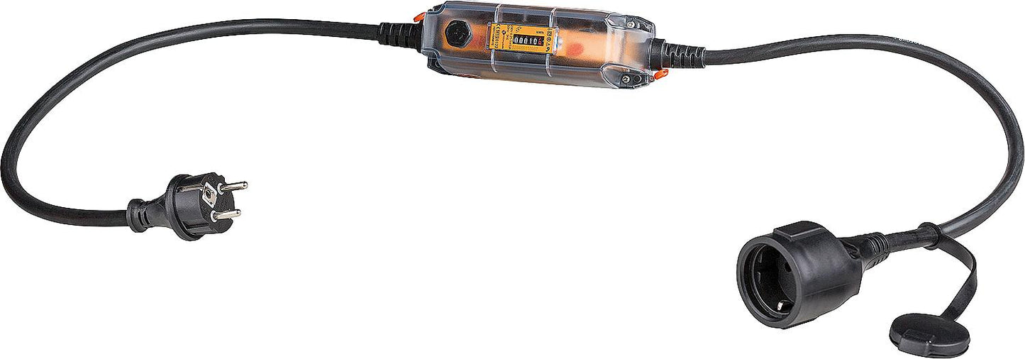 Mobile plug-in electricity meter Schuko 16A/230V