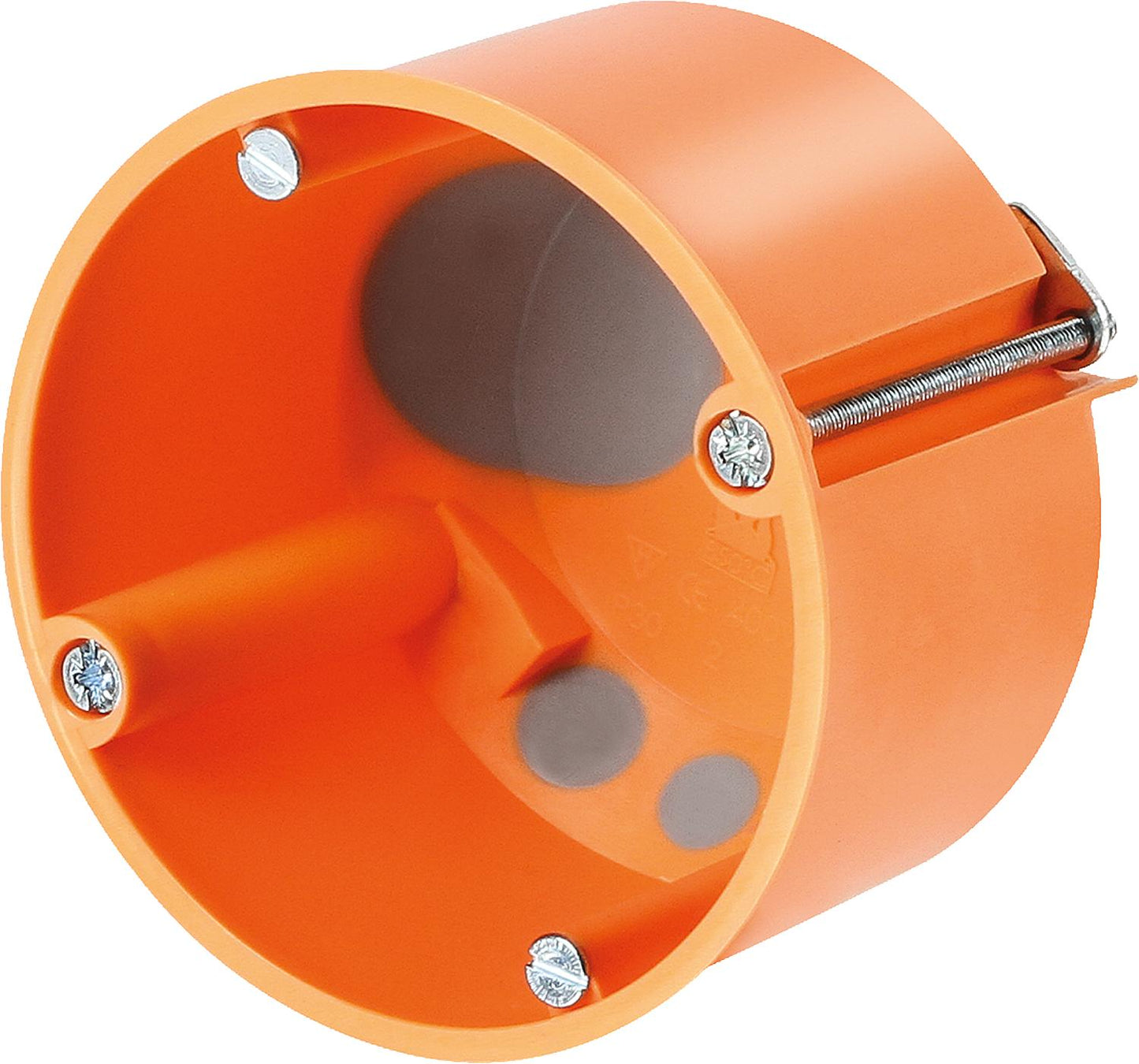Cavity wall device box, windproof, Ø 68 mm, T = 61 mm, pack size = 25 pieces