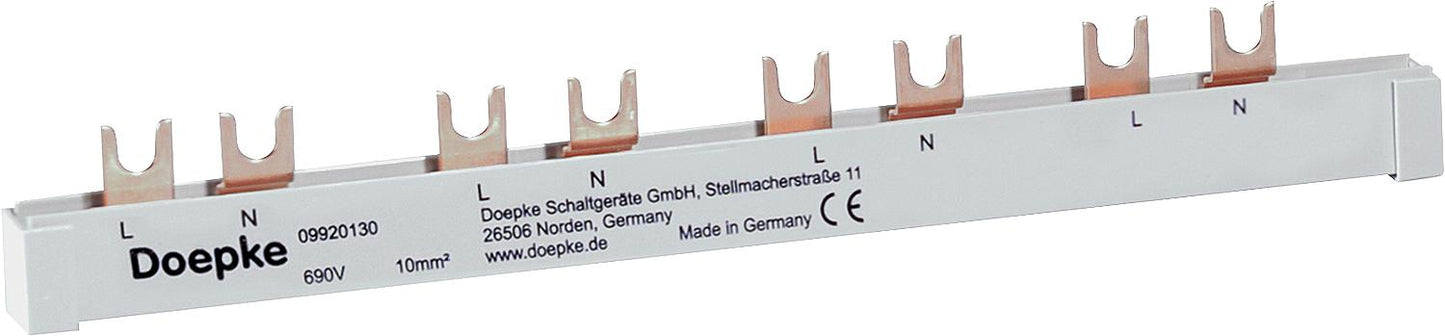 DAFDD-Sammelschine Gabel, zweipolig