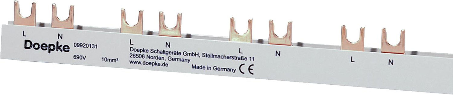 DAFDD-Sammelschine Gabel, zweipolig