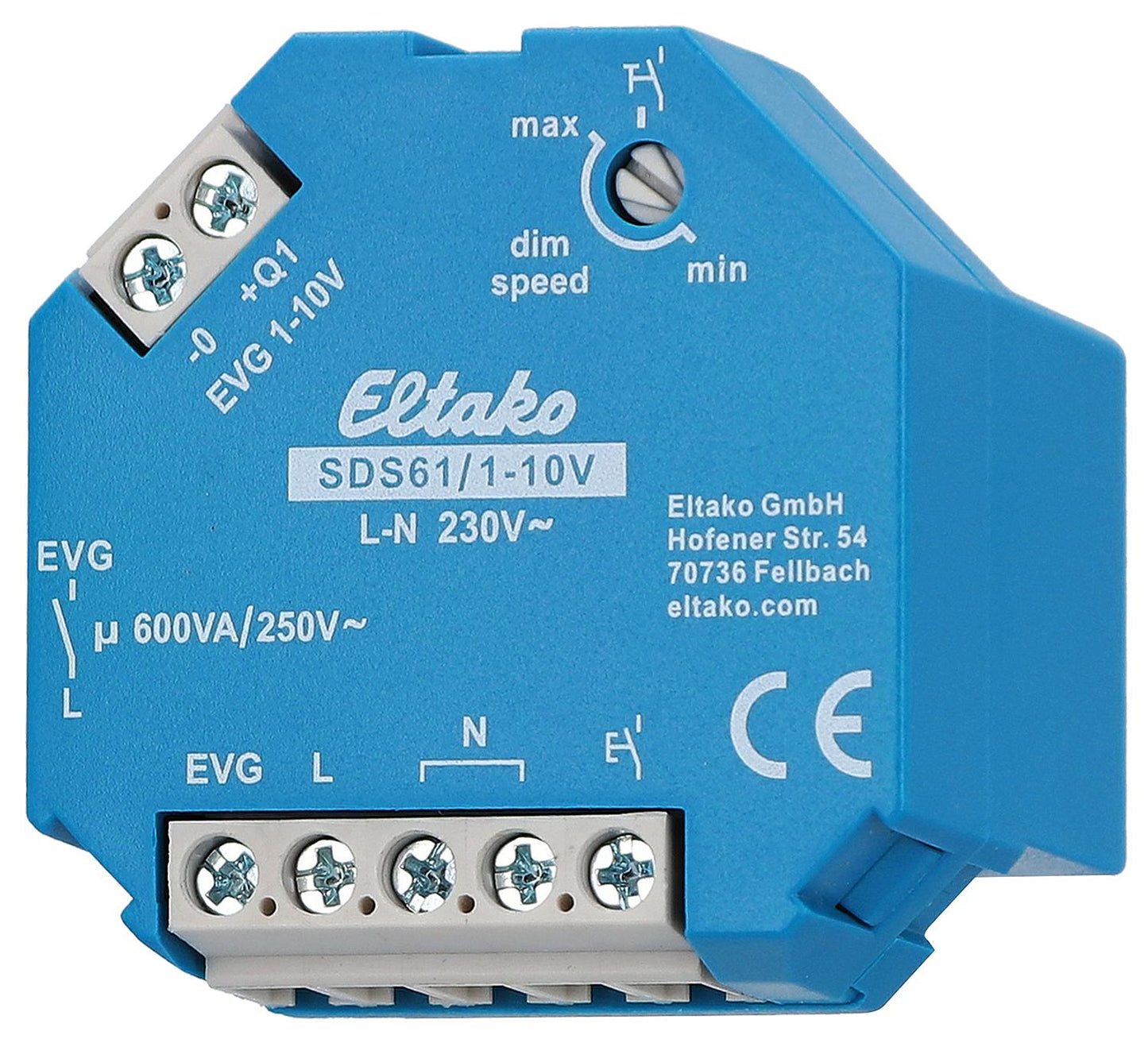 1-10V control dimmer switch SDS61/1-10V Eltako