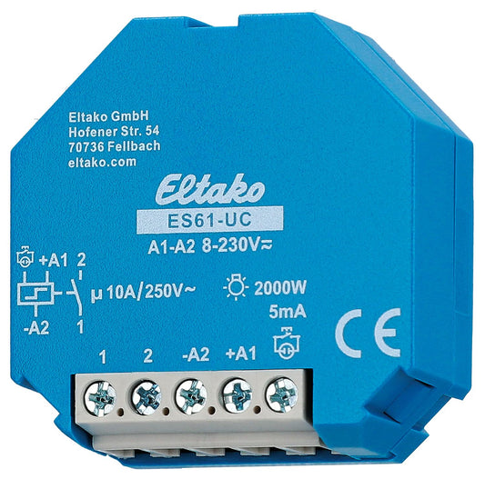 Impulse switch 1-pole potential-free, Eltako, ES61-UC