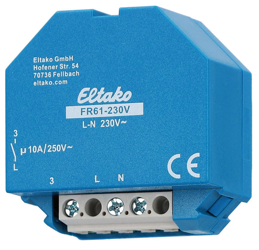 Field disconnect switch, self-learning 1-S, not potential-free Eltako, FR61-230V
