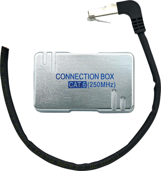 Cable set for touch panel for connecting a network cable