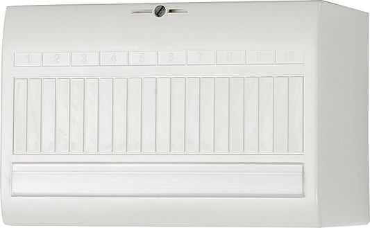 Zusätzlicher Anschlussraum zur Adapterplatte eHZ BxHxT: 134x198mm, weiss