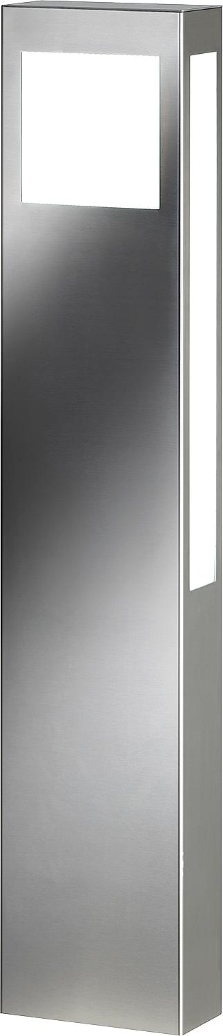 Floor lamp CMD Paulo, stainless steel