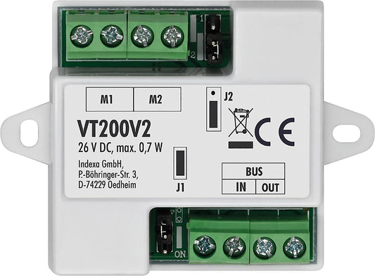 2-fach Video-Verteiler für Video-Türsprechanlage VT200