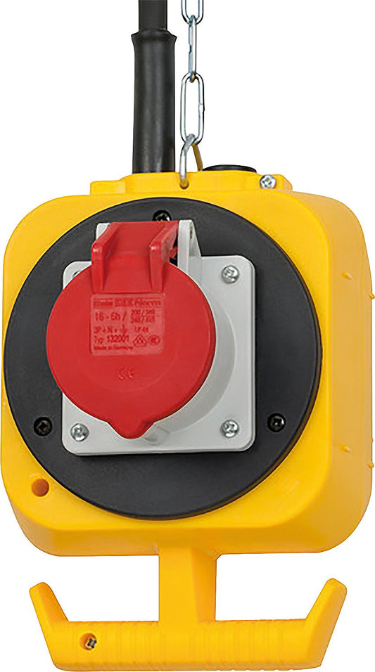 Energy block power distributor with 3 Schuko sockets + 1 CEE 16A socket, 5m cable H07 RNF 5x1.5