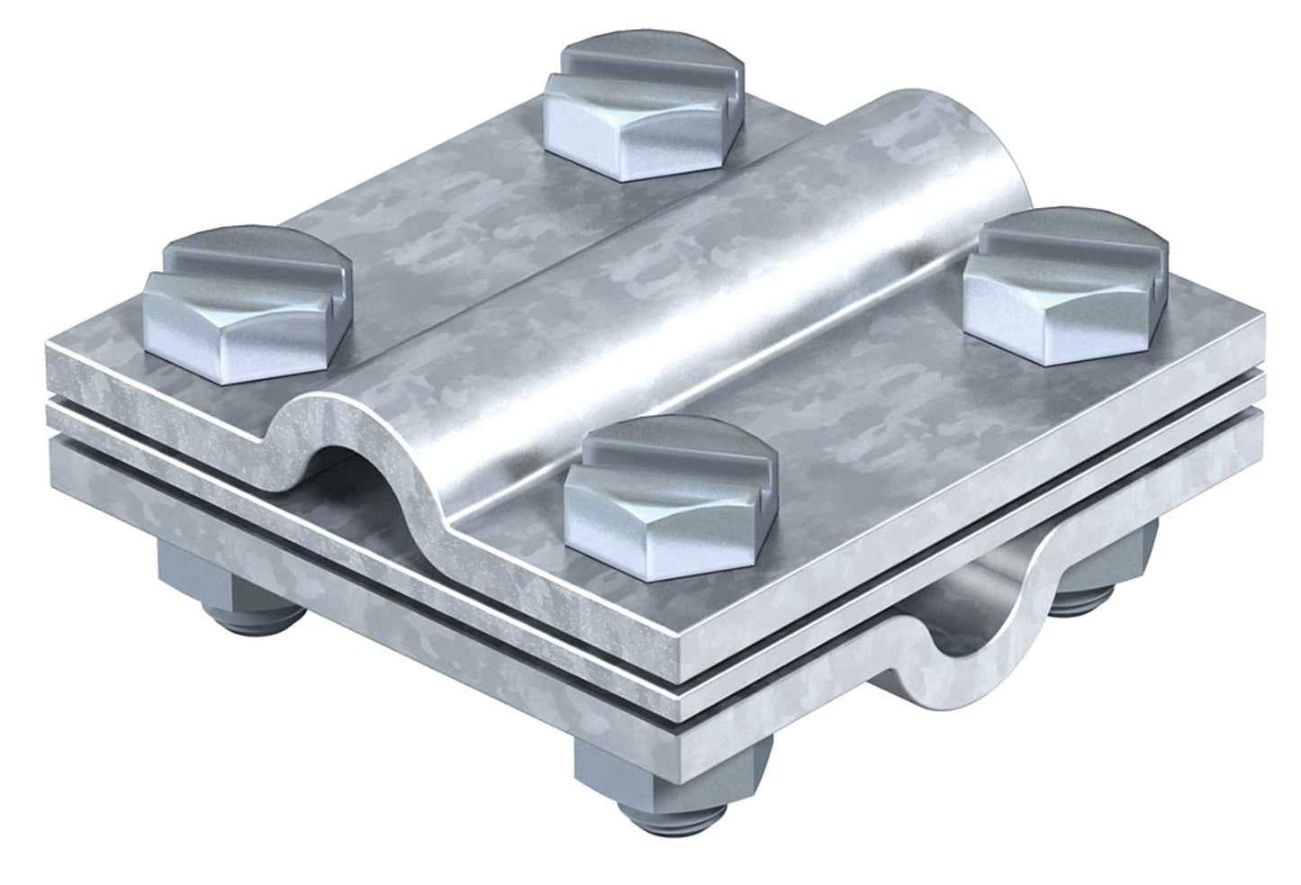 Type de connecteur en croix : 250 pour conducteurs ronds et plats Rd = 8-10 mm / FL = 30 mm