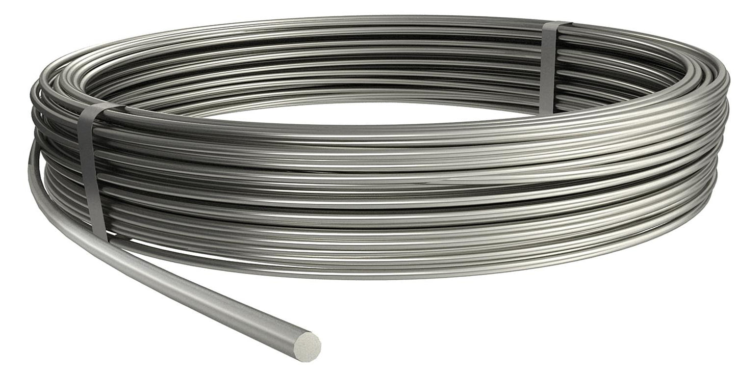 Galvanized steel round conductor for underground use, length: 80m, size/cross-section: 10mm/78mm²