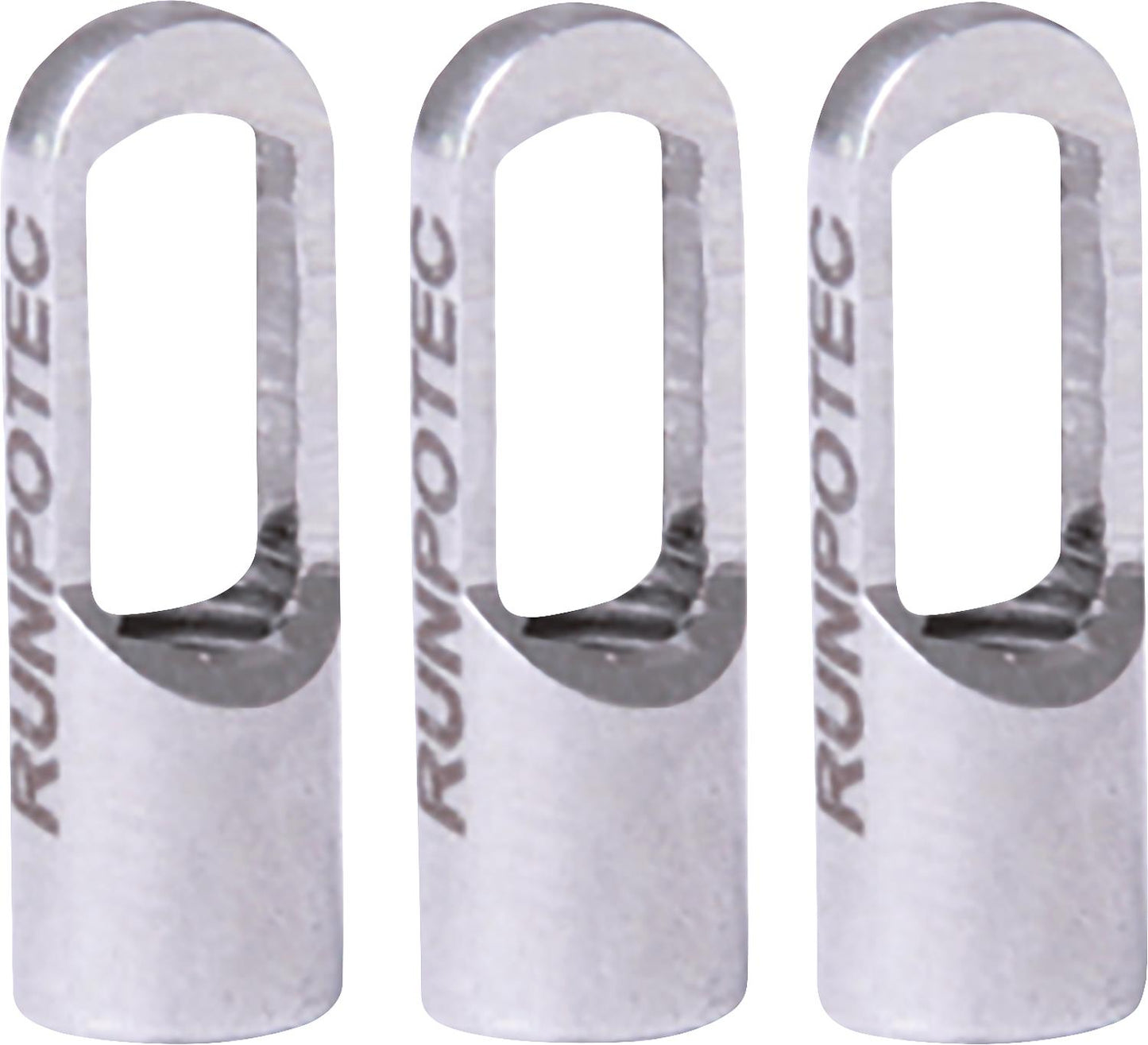 Runpotec towing eye set, 3 pieces, for fiberglass rod Ø= 3mm, thread Ø= 6mm