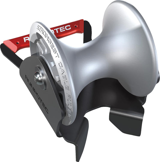 Runpotec single-section cable guide pulley, with inner edge, 2.86 kg, cable Ø: 100 mm