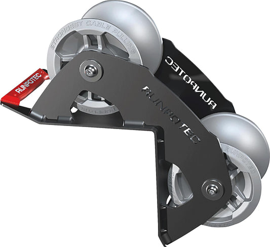 Cable deflection roller Runpotec 2-part, 90°, 2.86kg cable Ø: 100mm