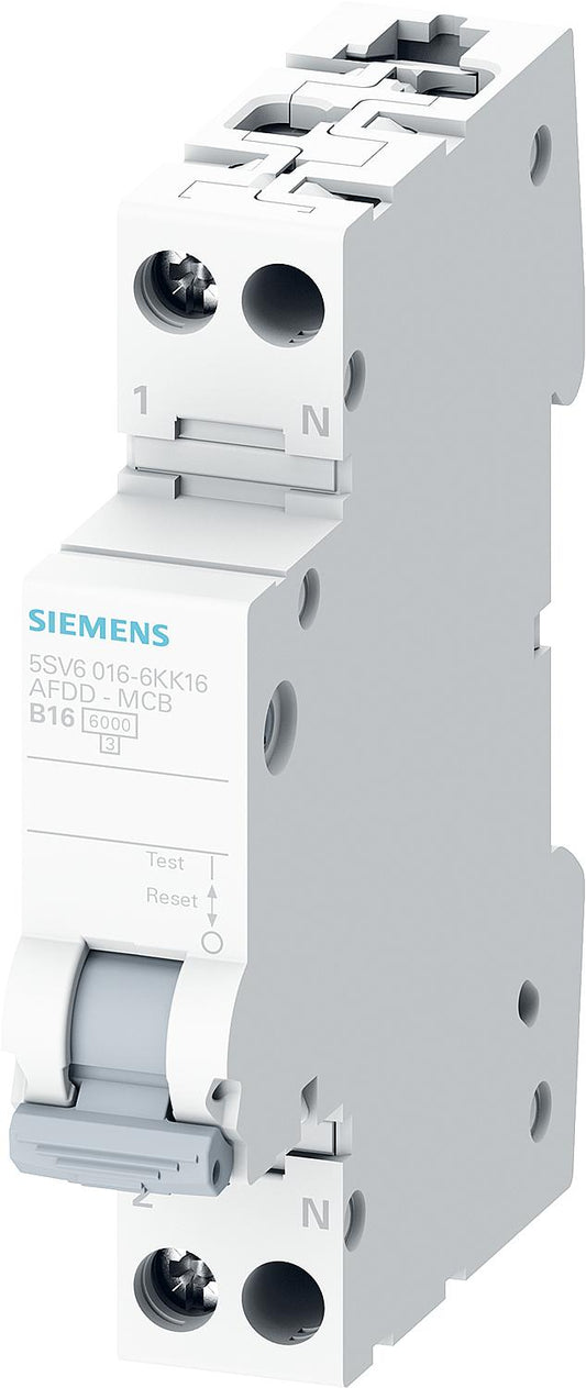 Brandschutzschalter 5SV6, AFDD+LS, 1+N, 6kA