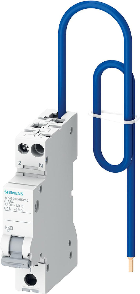 Brandschutzschalter 5SV6, AFDD+LS, 1+N, 6kA