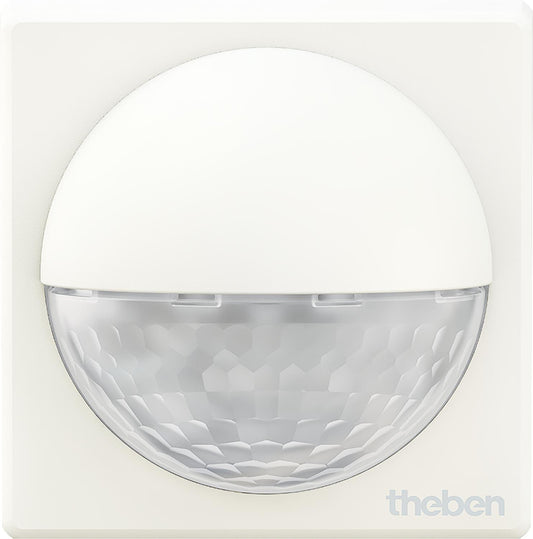 Wand Bewegungsmelder theben theLuxa R180 Weiss Aufbau, 180° (Quer/Front) 12/5m