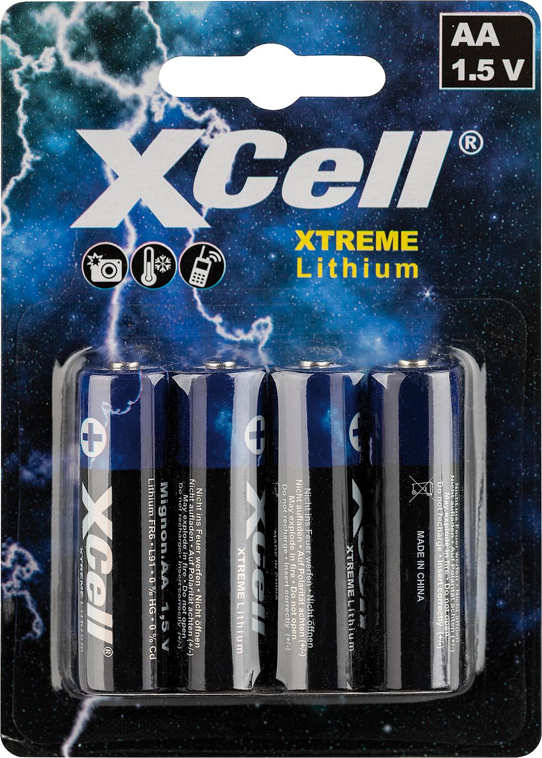 AA/FR06. 1,5V, 3000 mAh 4er Blister